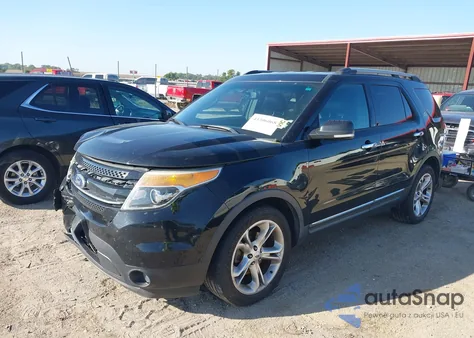 2012 Ford Explorer Limited z USA, uszkodzony, nr VIN 1FMHK8F86CGA31740
